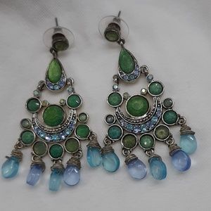 Sparkly statement earrings